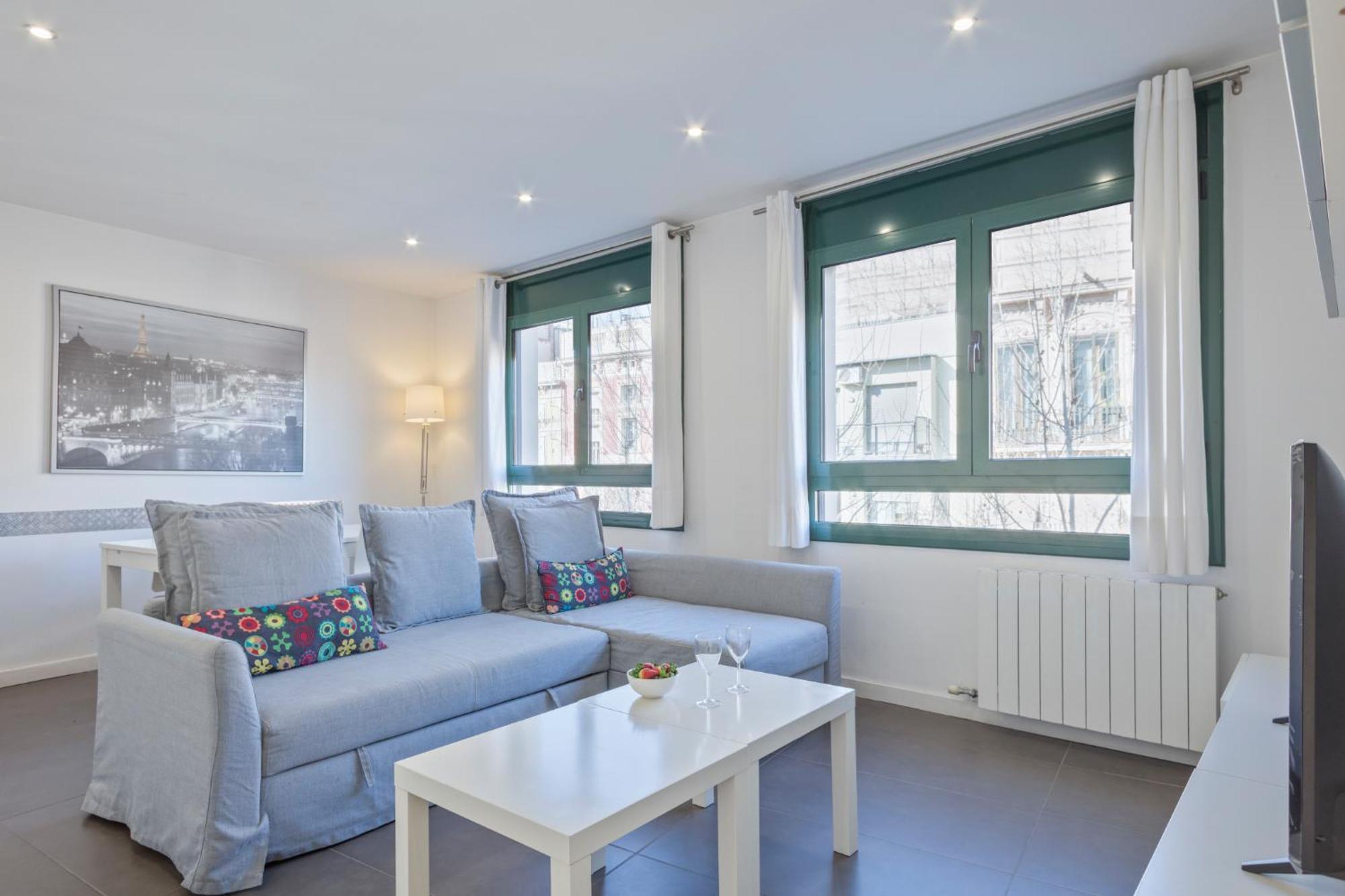 Barcelona Comtal Apartments Bagian luar foto