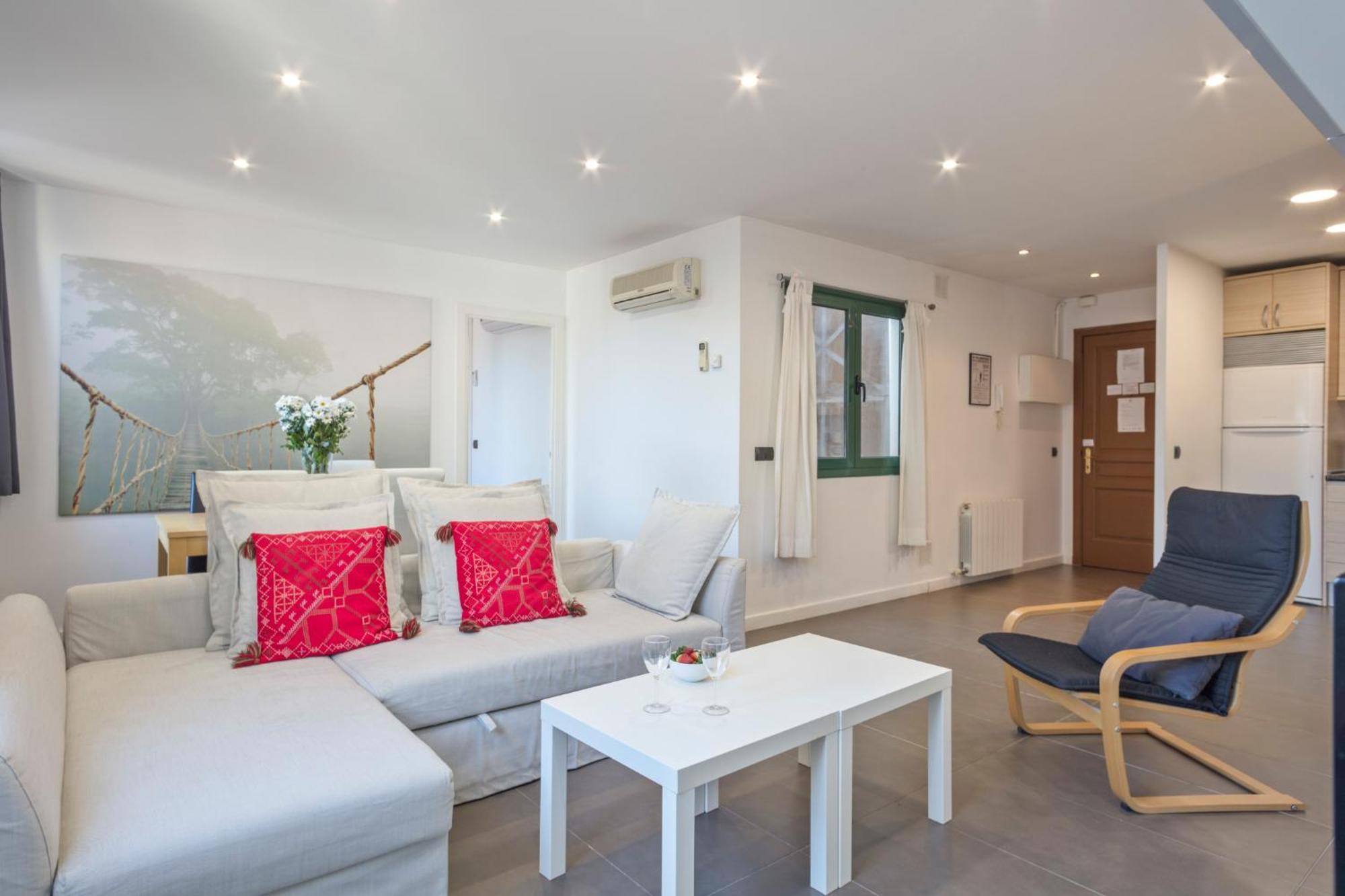Barcelona Comtal Apartments Bagian luar foto